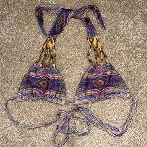 Montce swim Multicolor Patterned Bikini Top